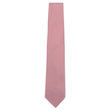 Non-iron Washable Plain Tie - Pink_04