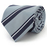 Non-iron Washable Stripe Tie - Blue_03