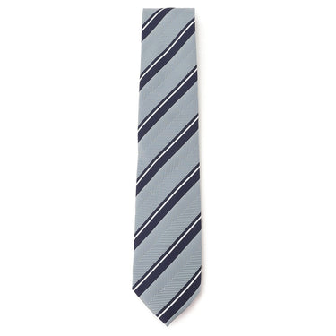 Non-iron Washable Stripe Tie - Blue_04