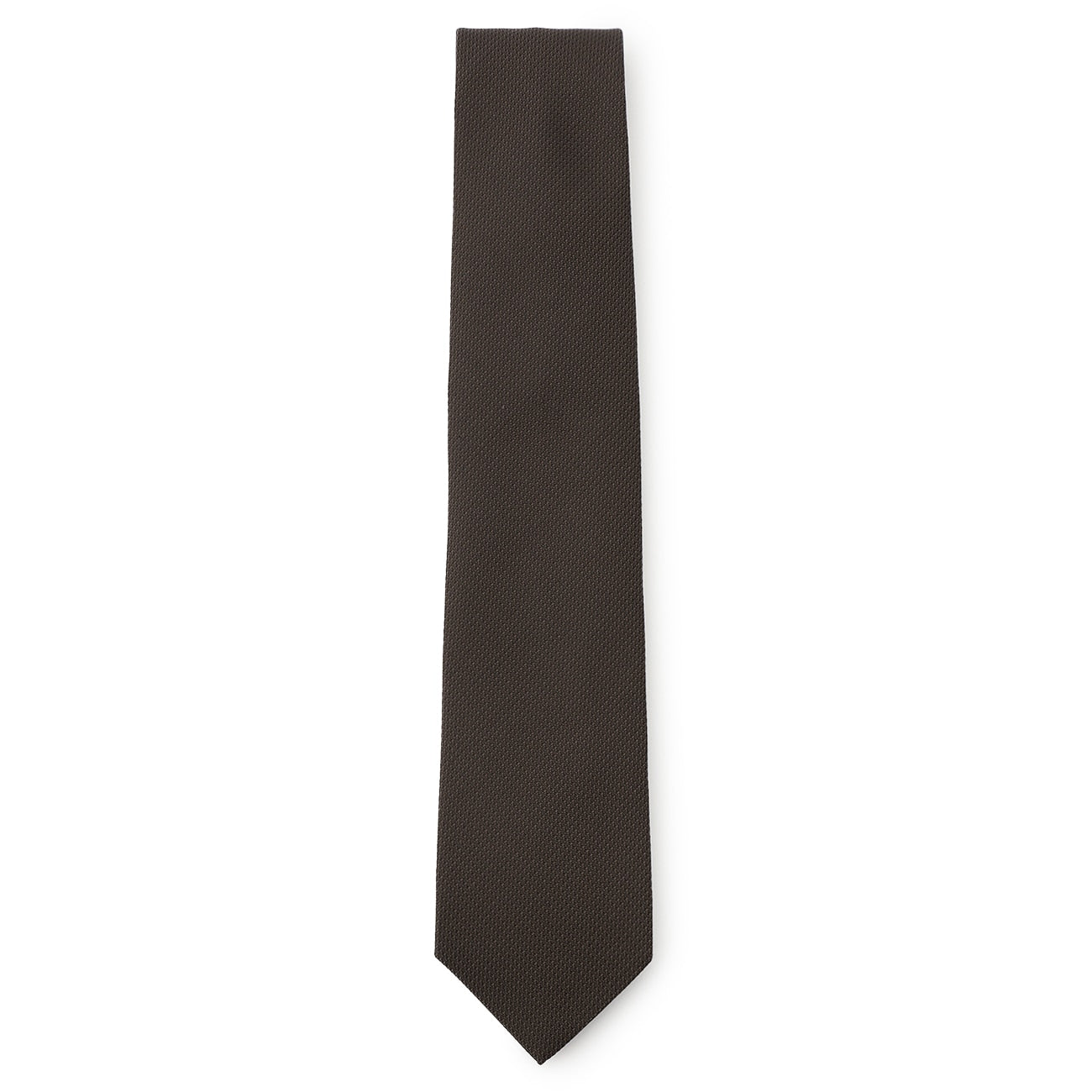 Tie Your Tie Supervised Solid Tie - Brown_04