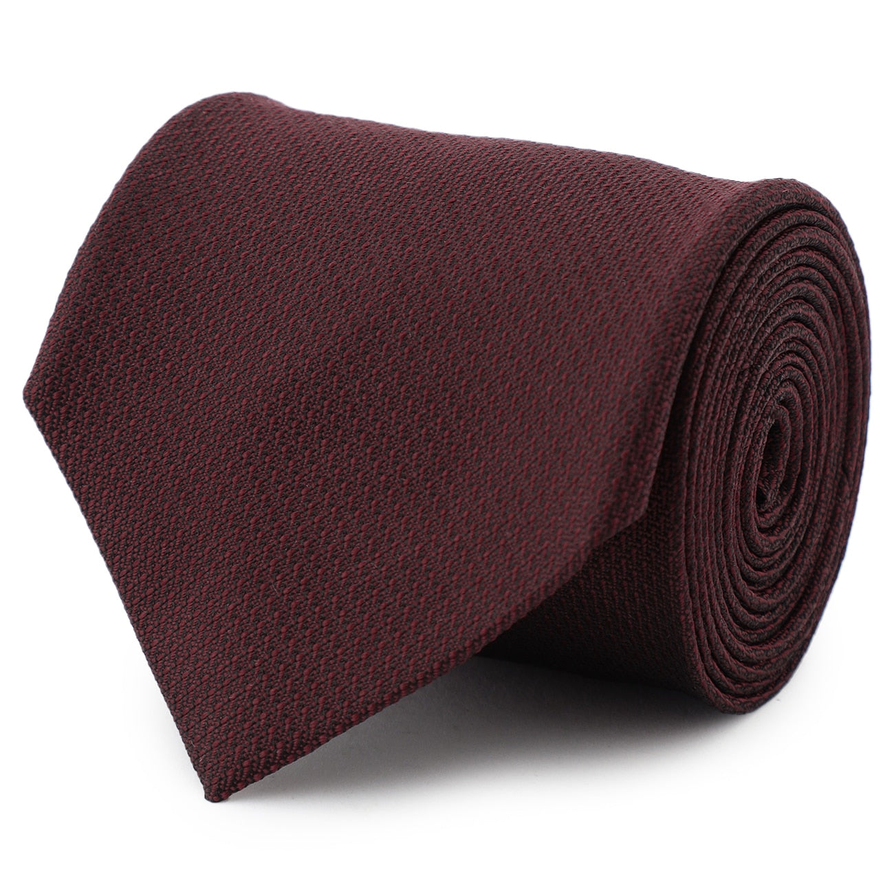 Tie Your Tie Supervised Solid Tie - Wine_03
