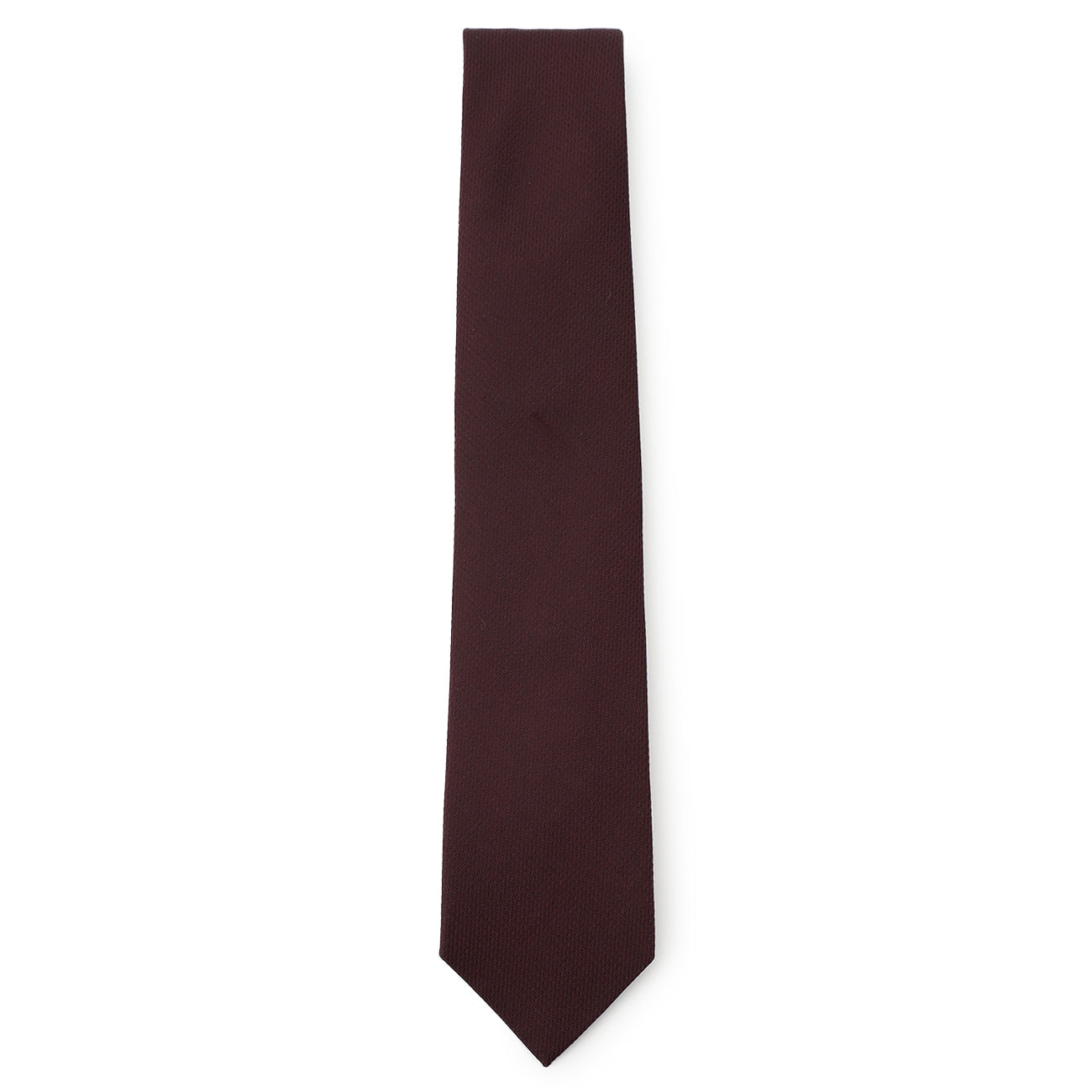 Tie Your Tie Supervised Solid Tie - Wine_04