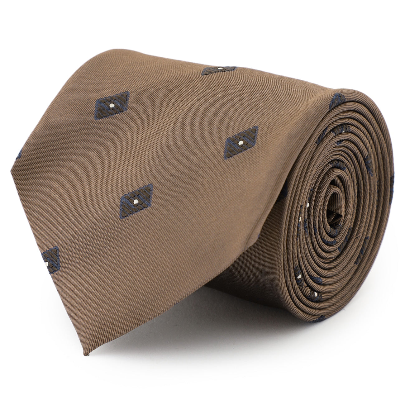 Tie Your Tie Supervised Patterned Tie - Beige_03