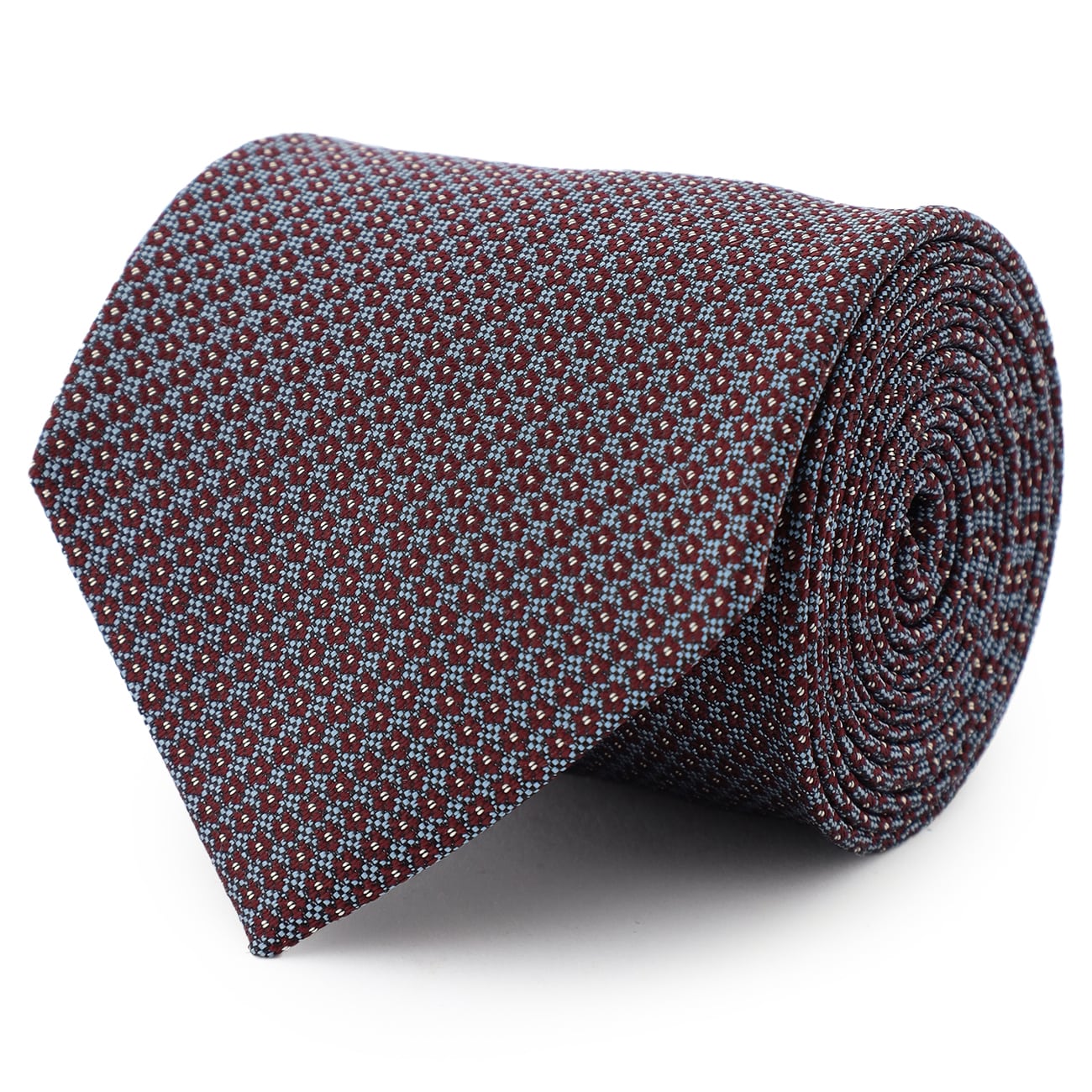 Tie Your Tie Supervised Patterned Tie - Blue_03