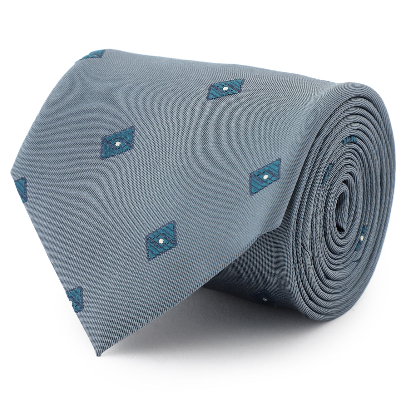 Tie Your Tie Supervised Patterned Tie - Blue_03