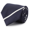 Non-iron Washable Stripe Tie - Navy_03