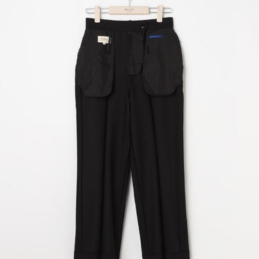 Flamingo Wide Pants - Black_19