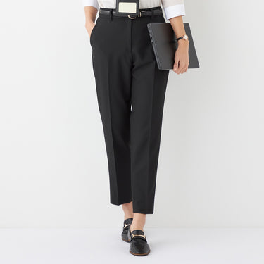 THE THIRD SUITS Cropped Pants - Black_18