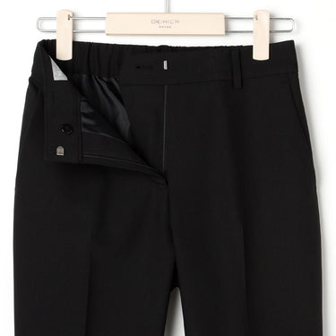 THE THIRD SUITS Cropped Pants - Black_21