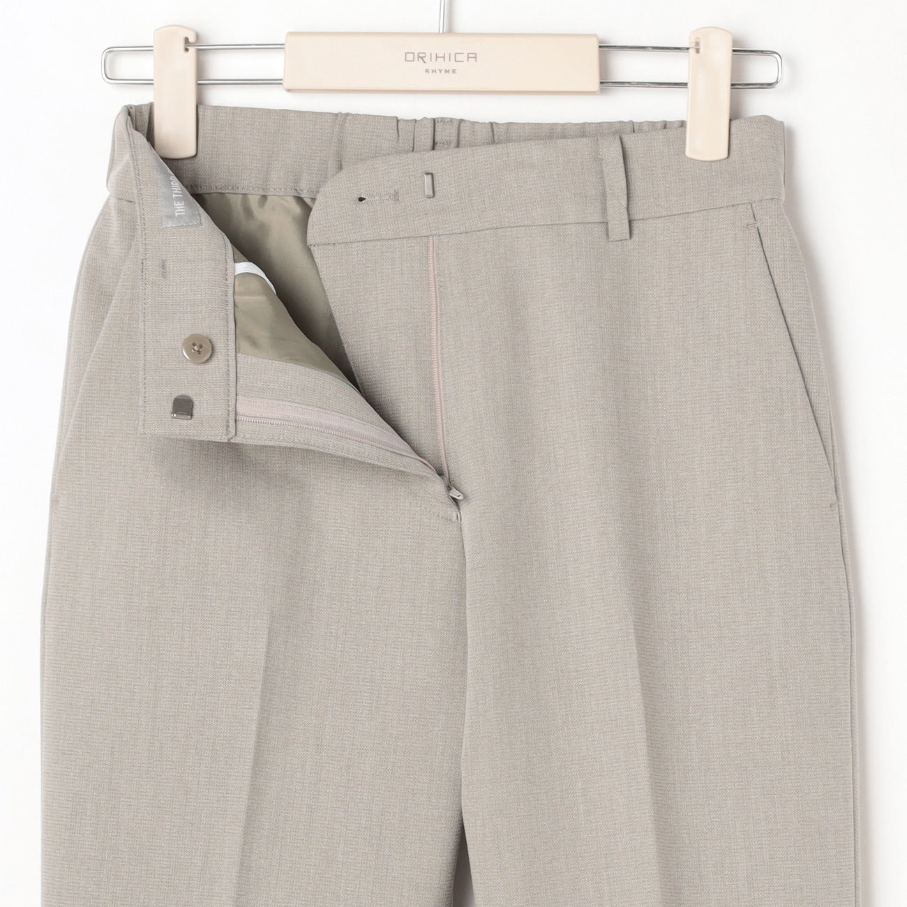 THE THIRD SUITS Cropped Pants - Beige_18