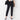 Shadow Check Cropped Pants - Navy_23