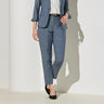 High Breathability Cropped Pants - Blue_17