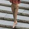 Flamingo Cropped Pants - Beige_16