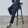 THE THIRD SUITS BIZSPO 寬鬆褲 -深藍