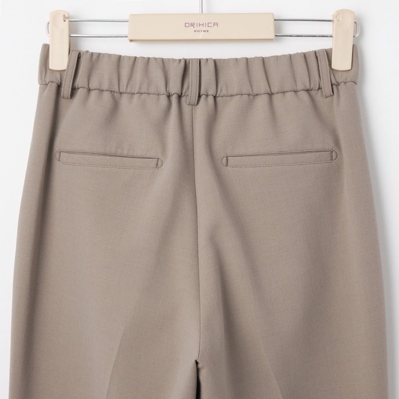 THE THIRD SUITS 雙層梭織褲 - 米色_19