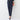 Washable Stretch Cropped Check Pants - Navy_13
