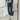 High-breathability Washable Stretch Cropped Pants - Navy_19