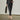 Washable Stretch Cropped Pants - Medium Gray_01