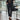 Washable Stretch Glen-Plaid Cropped Pants - Navy_01