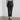 Washable Stretch Glen-Plaid Cropped Pants - Charcoal Gray_04
