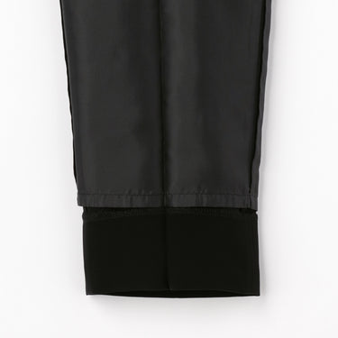 THE THIRD SUITS Double Cloth Cropped Pants - Black_28