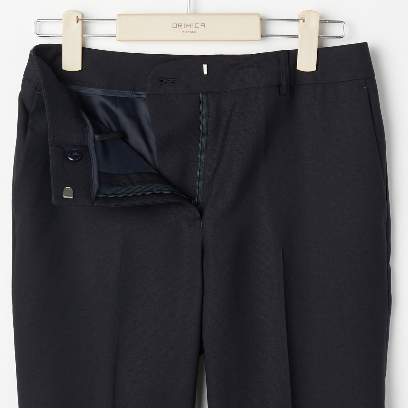 LUXE Line REDA Straight Pants - Navy_14
