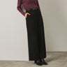 Flamingo Pleated Wide Pants - Black_20