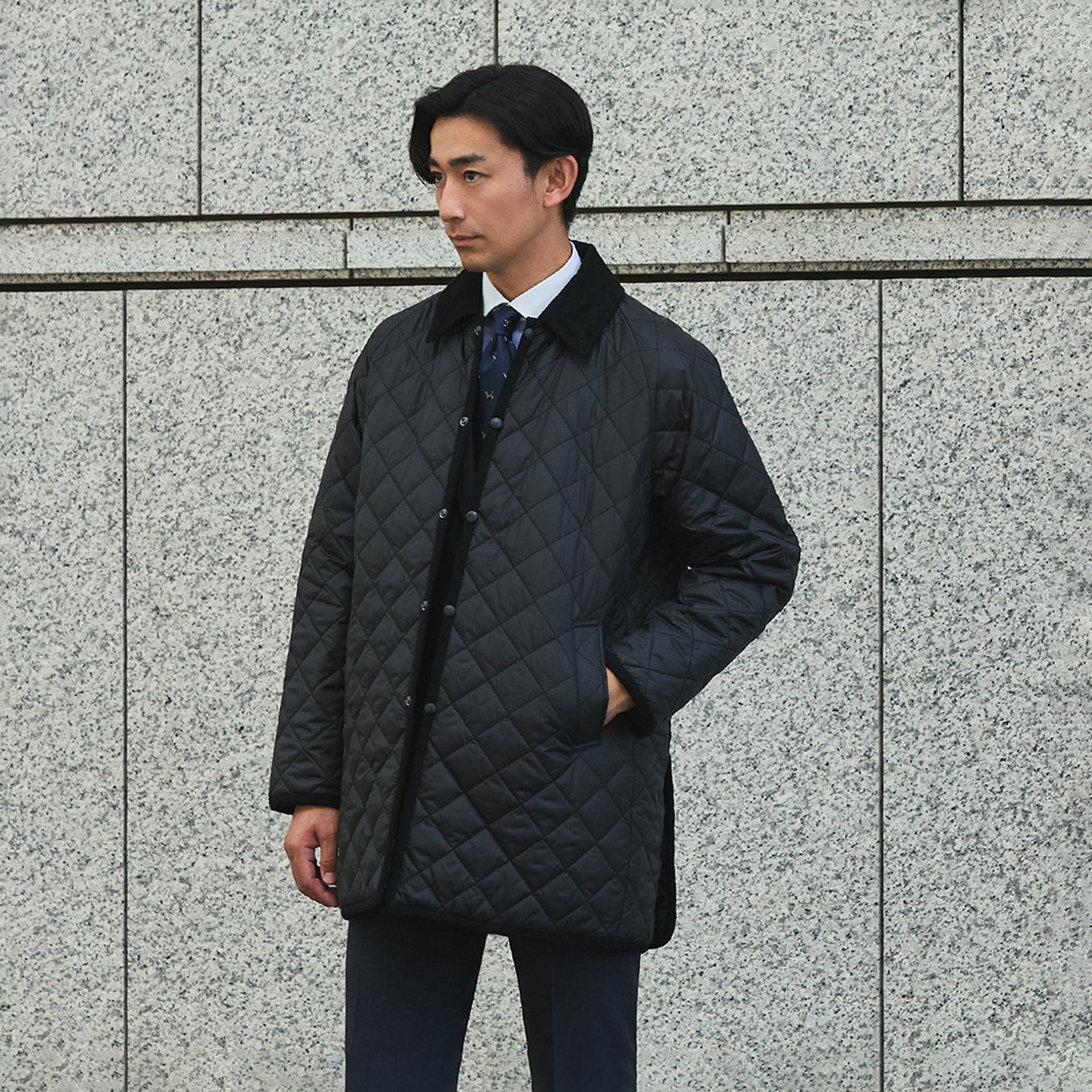 商务休闲绗缝大衣_33