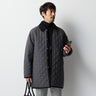 商务休闲类羊毛绗缝大衣 -灰