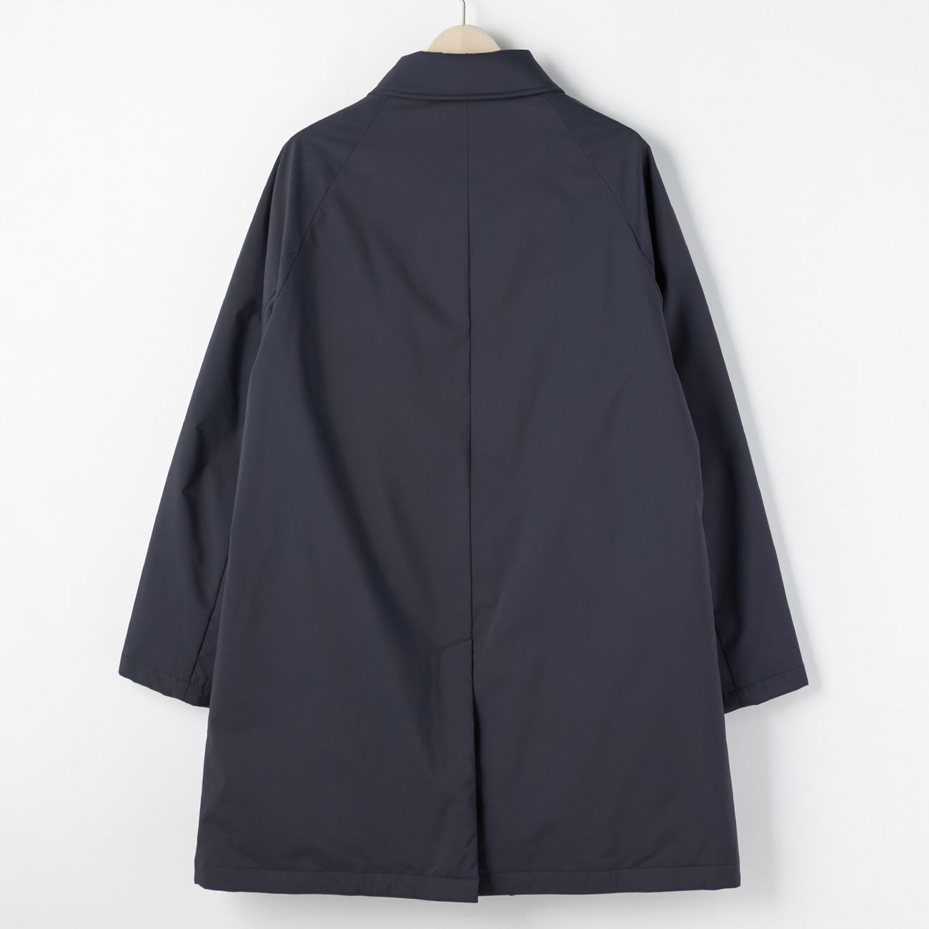 Down Balmacaan Coat - Navy_15