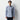 Business Casual Spread Collar Houndstooth Shirt - Navy_10