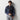 Business Casual Denim-Like Button-Down Shirt - Navy_01