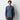 Business Casual Cotton Band Collar Denim Shirt - Navy_10