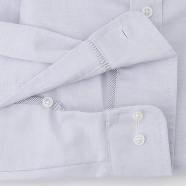 Oxford Button-down Shirt - Light Gray_15