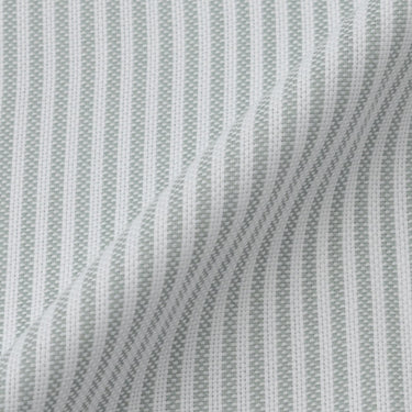 Oxford Stripe Snap-down Shirt - Mint_21