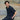 Business Casual Seersucker Short Sleeve Open Collar Shirt - Navy_18
