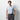 Business Casual Seersucker Button-down Short Sleeve Stripe Shirt - Navy_08