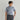 Business Casual Houndtooth Button-down Short Sleeve Shirt - Navy_08