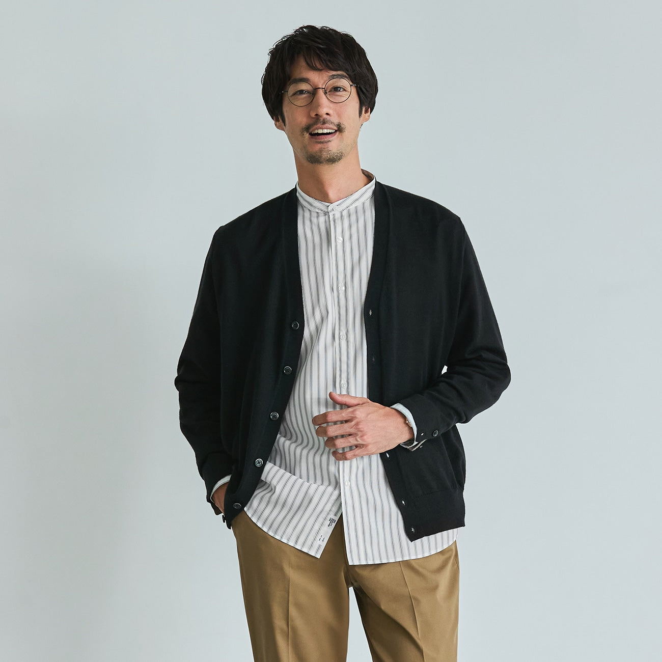 羊毛混纺 开衫_40