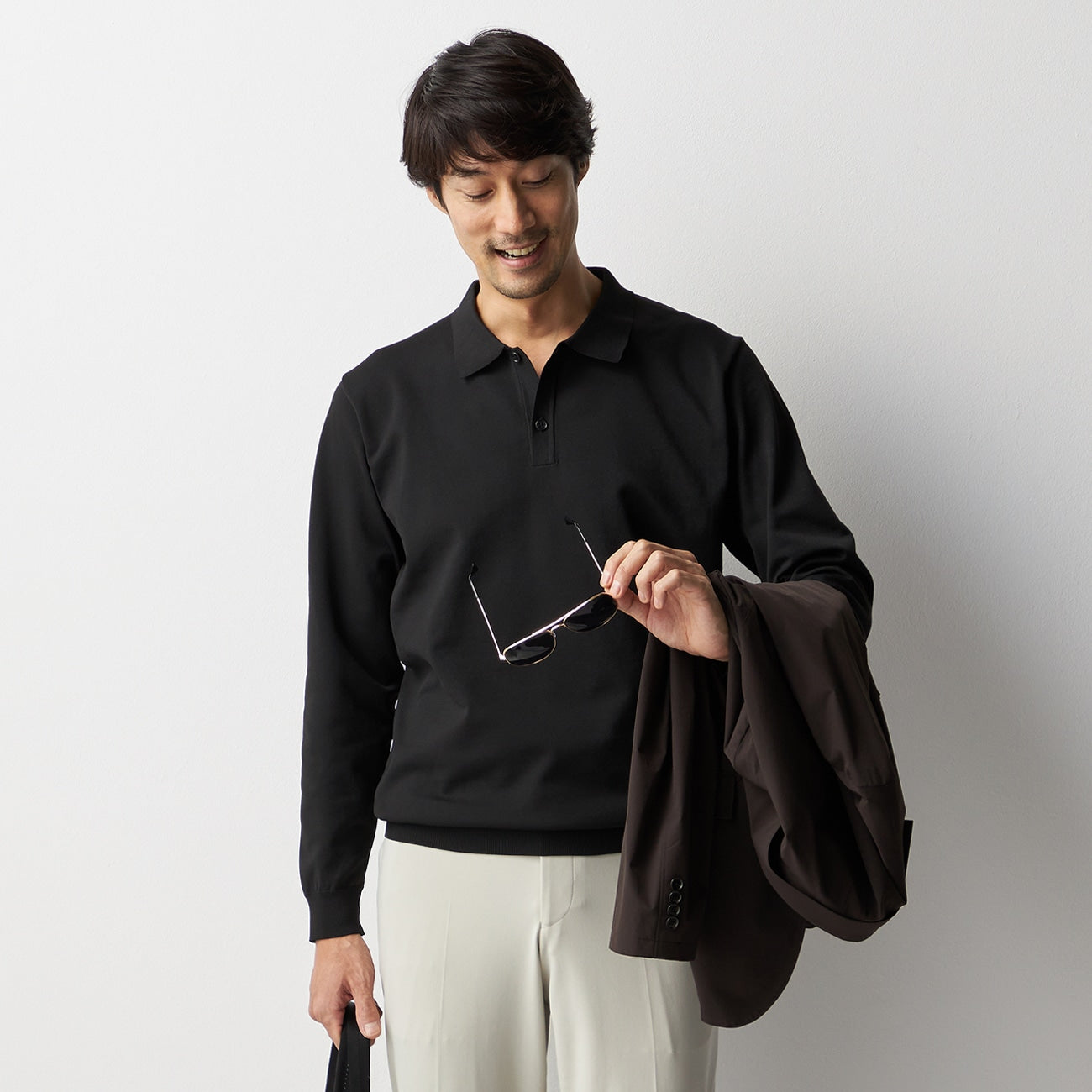 BIZSPO 針織 Polo 襯衫_28