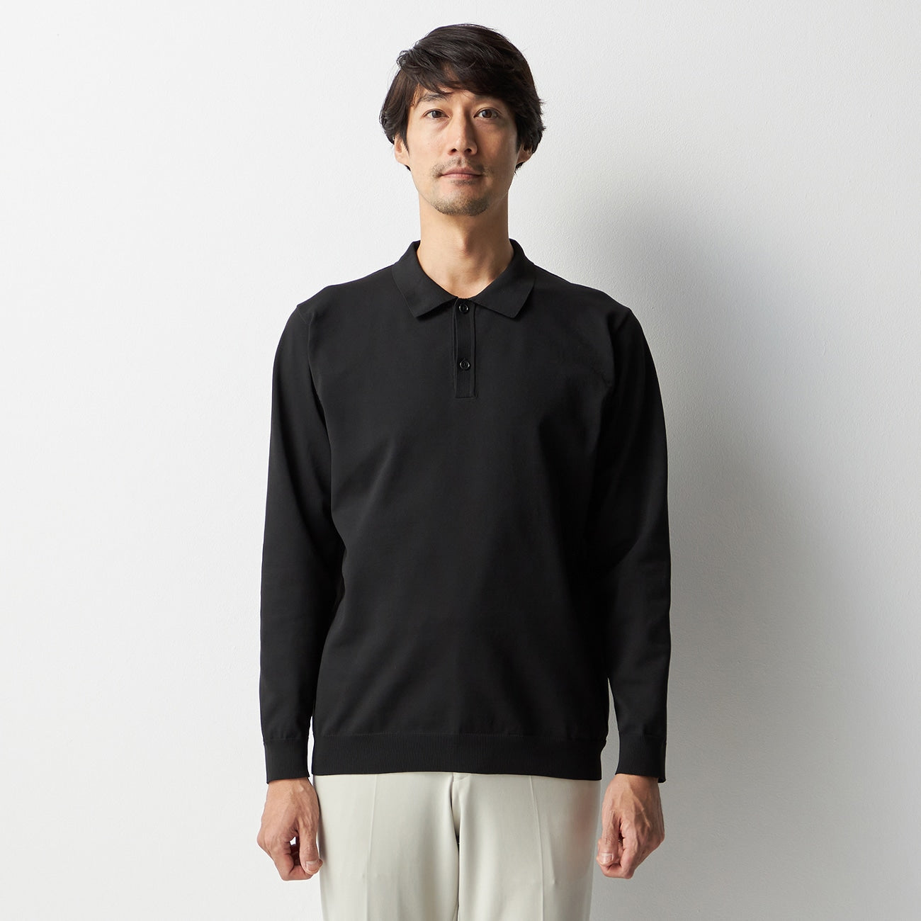 BIZSPO 針織 Polo 襯衫_29