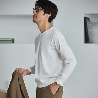 High-gauge Crew Neck Sweater_21