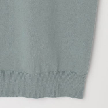 High-gauge Mock Neck Sweater - Mint_15