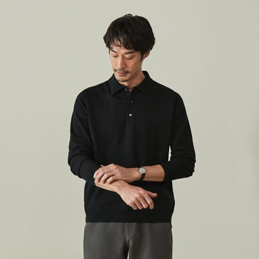 Knit Polo Shirt_14