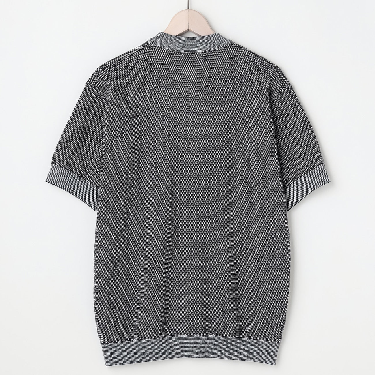 Textured Short Sleeve T-shirt_19