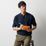 Linen Blend Kersey Polo Shirt_17