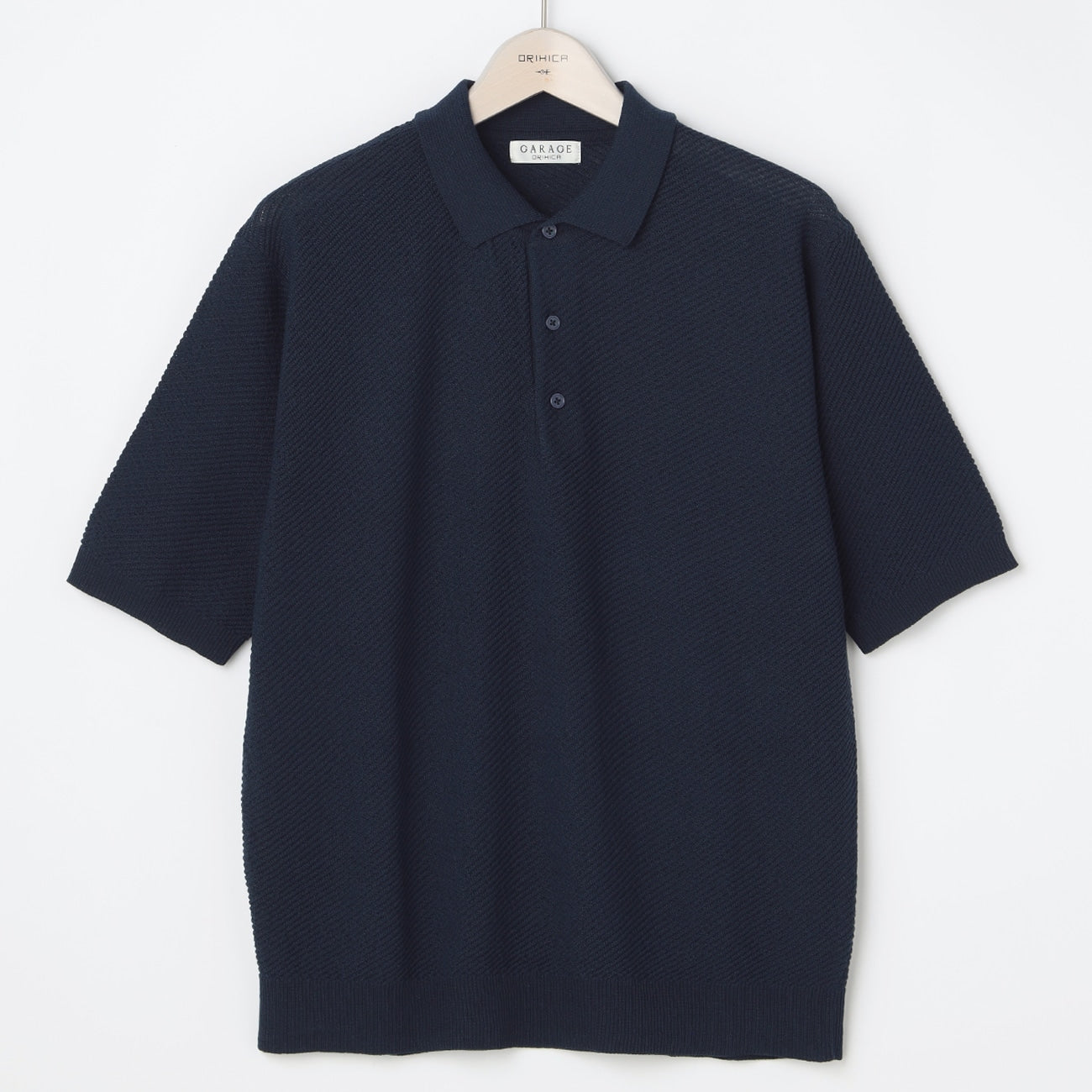 Linen Blend Kersey Polo Shirt_18