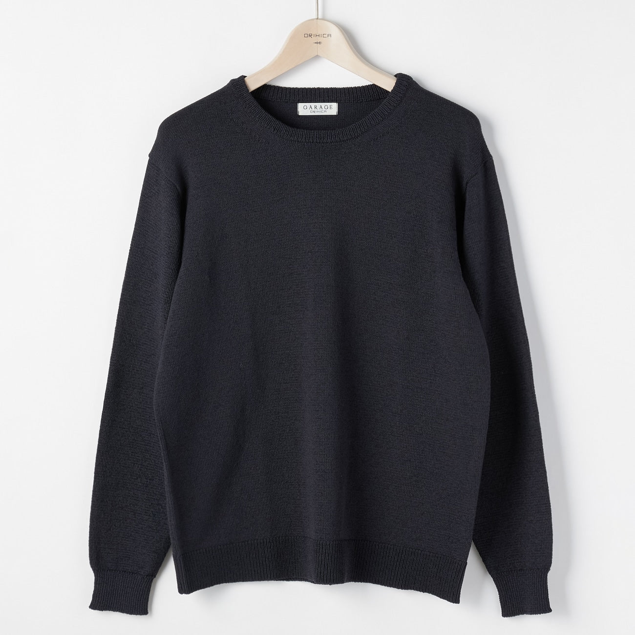 Plated Jersey Crew Neck Sweater_19