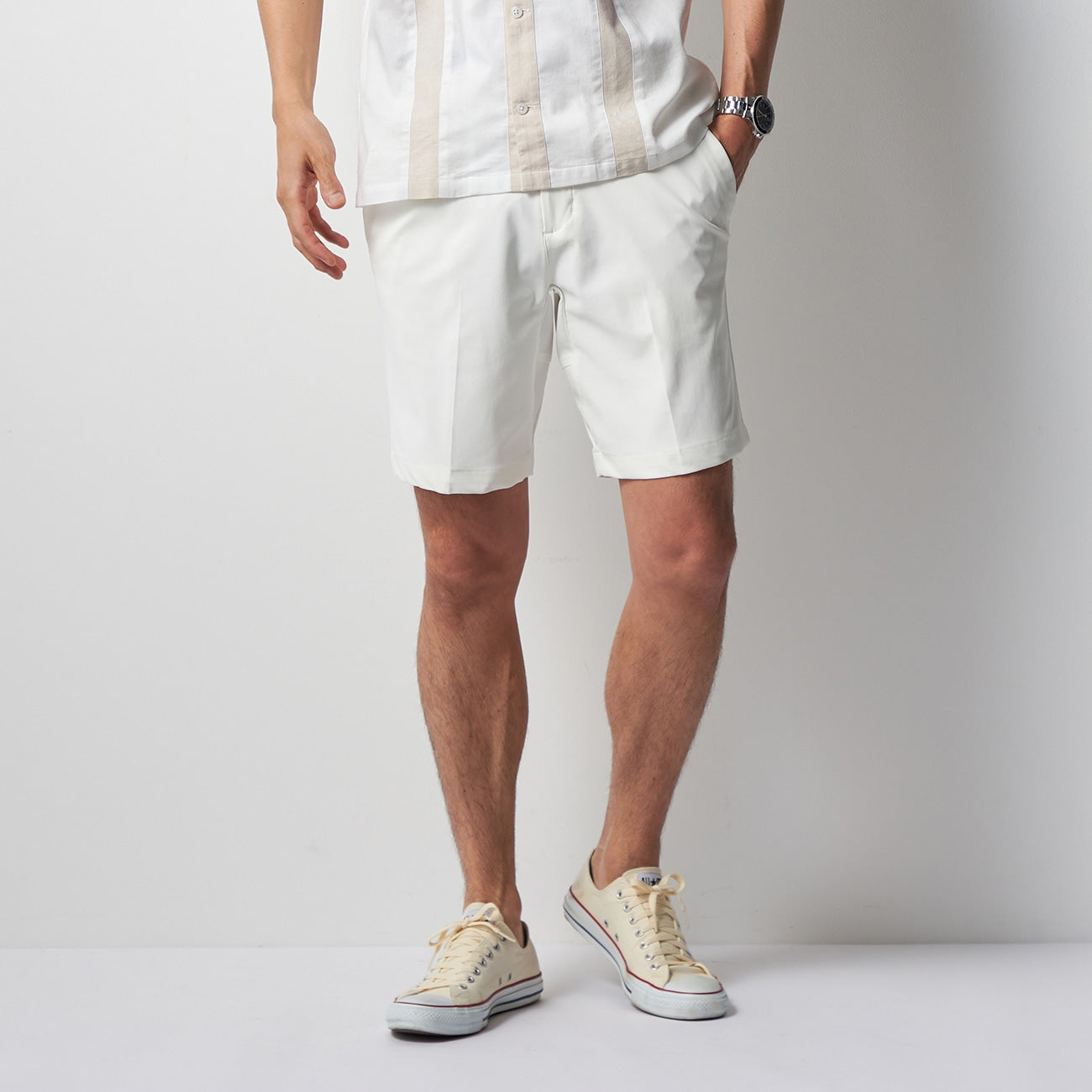 BIZSPO Shorts - Off White_21