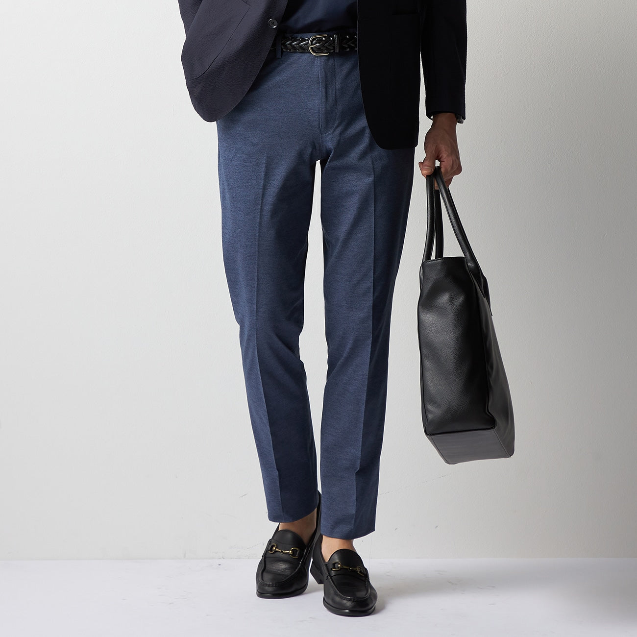 High Breathability Business Casual Pants - Blue_19